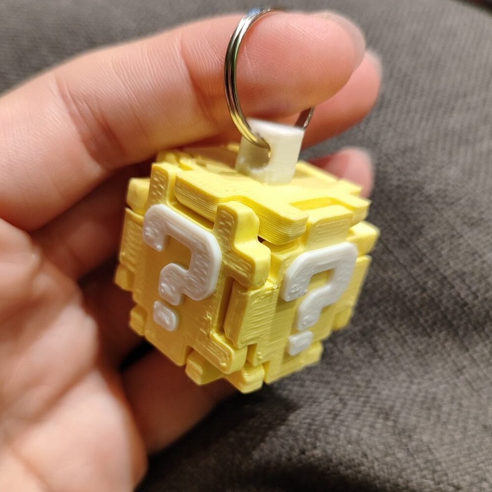 🎮 Μπρελόκ Super Mario Question Mark Block